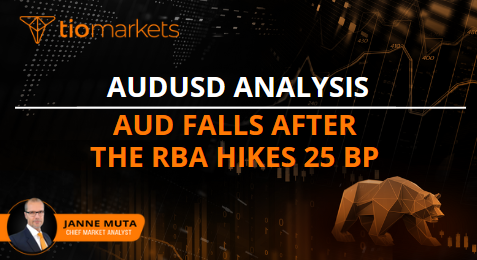 audusd-technical-analysis-or-aud-falls-after-the-rba-hikes-25-bp